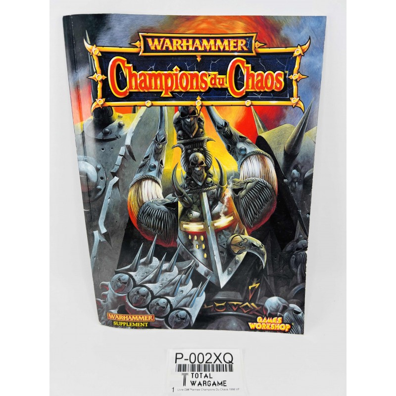 Rulebook Champions Du Chaos 1998 VF