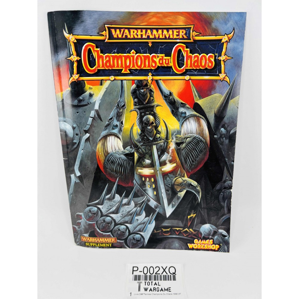 Livre D’armée Champions Du Chaos 1998 VF
