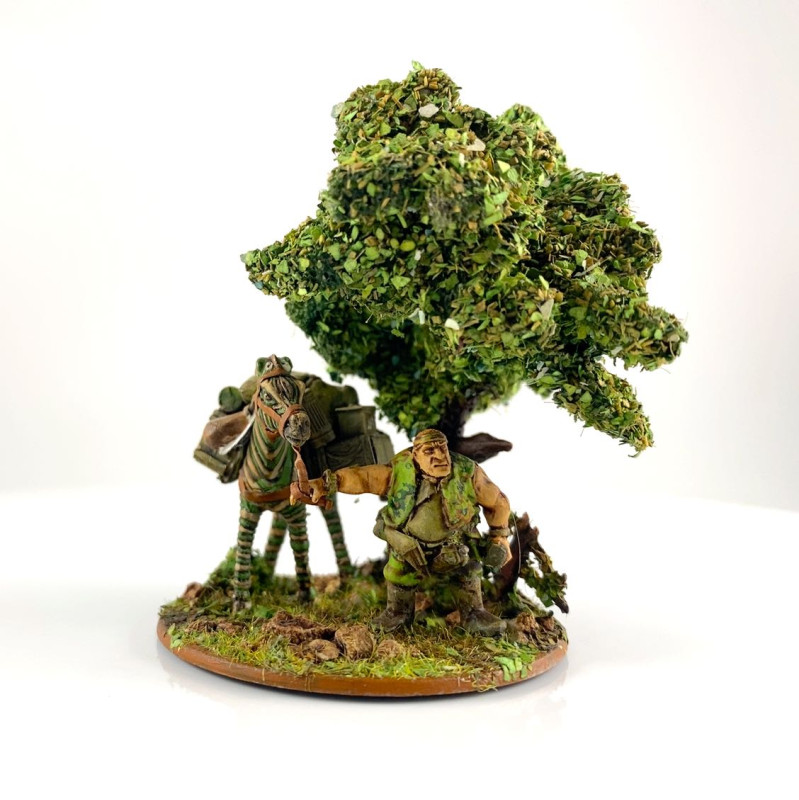 Diorama garde des jungles