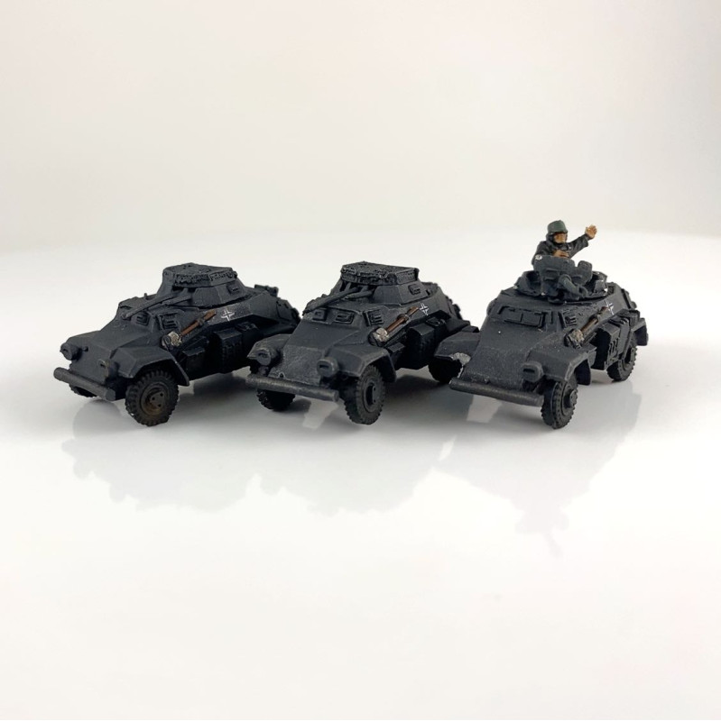 Sd Kfz 221 & 222 Light Scout Troop