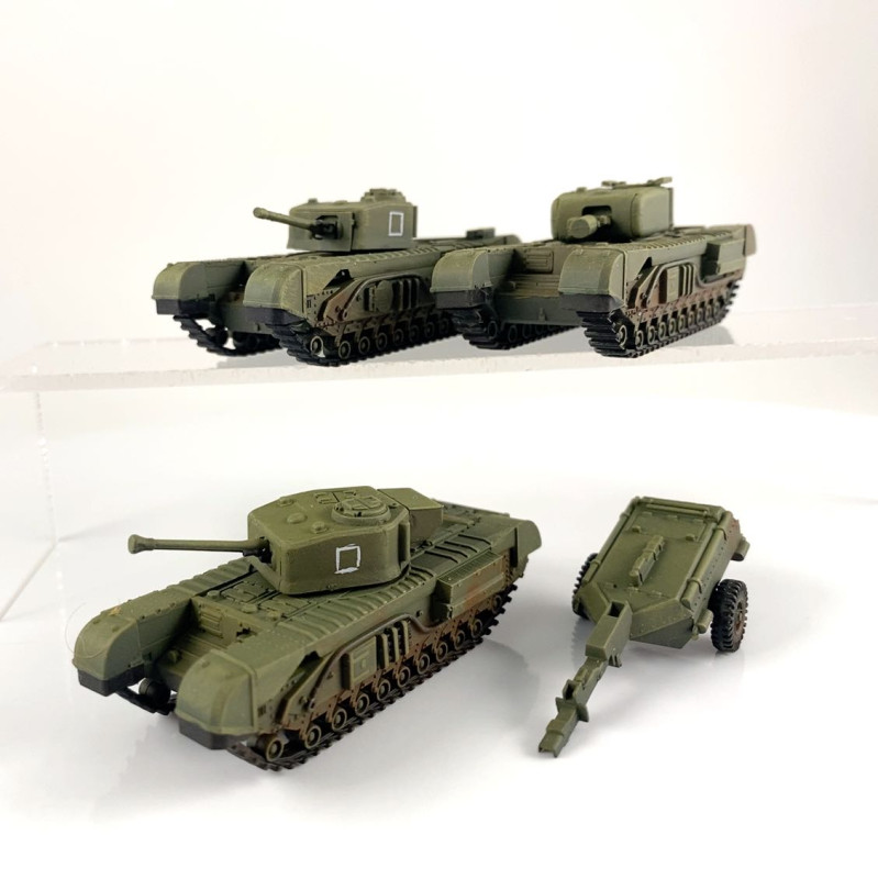 Churchill Armoured Troop incomplet