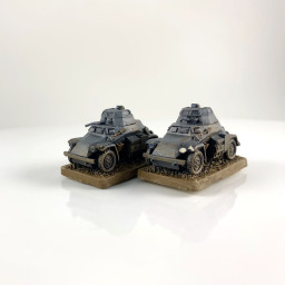 Sd Kfz 221 and 222 SS Scout...