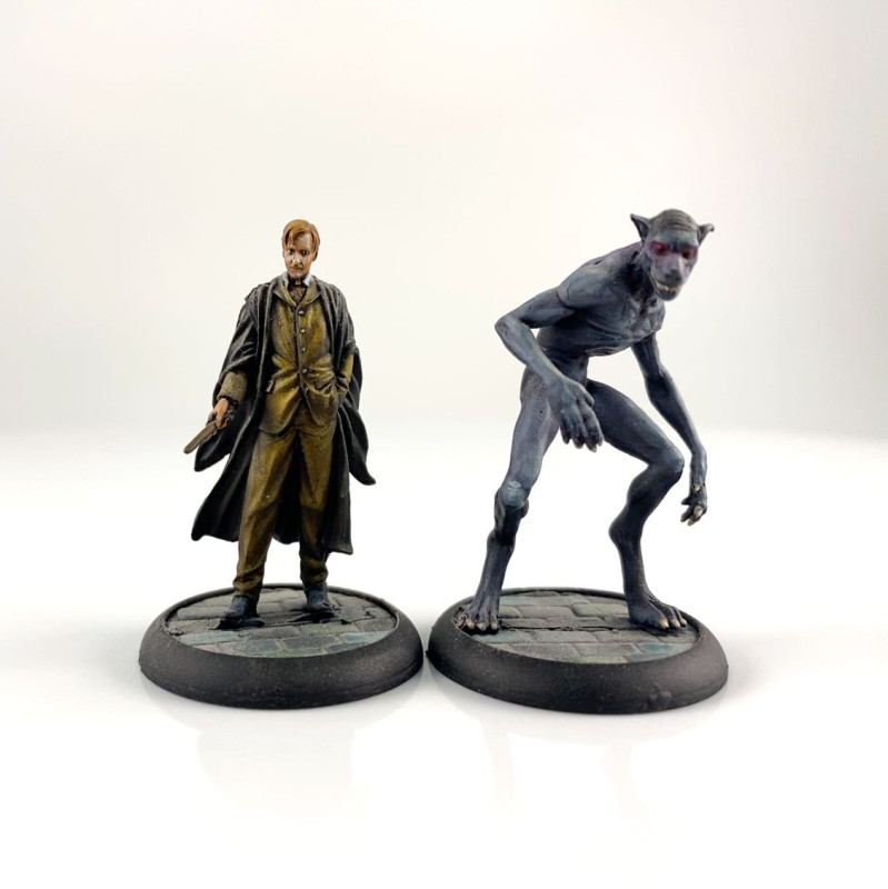Remus Lupin and Werewolf Form