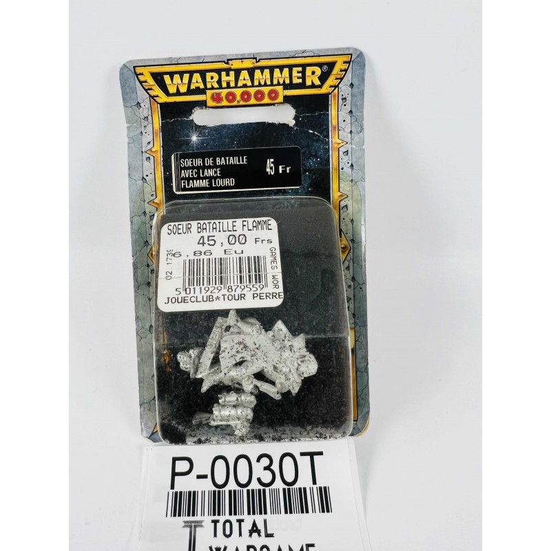 x1 battle sister with heavy flamer blister