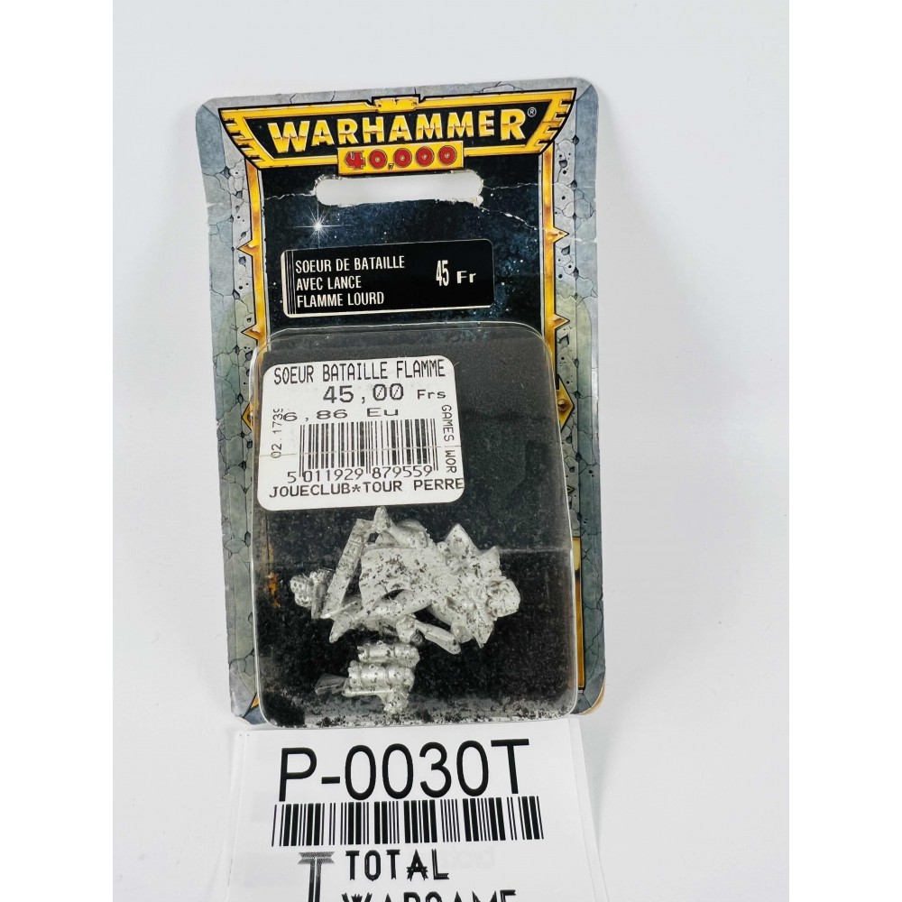 x1 battle sister with heavy flamer blister