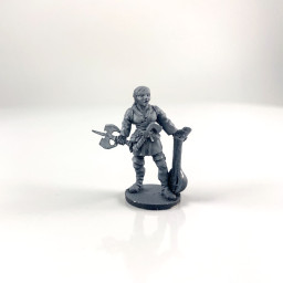 Guerrière musicienne