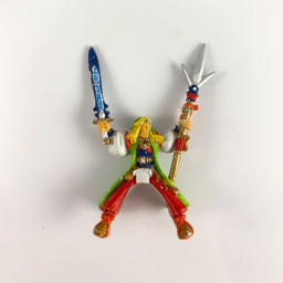 Mage monté sur cheval...