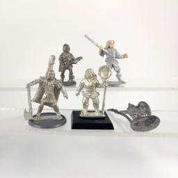 Figurines guerriers RPG