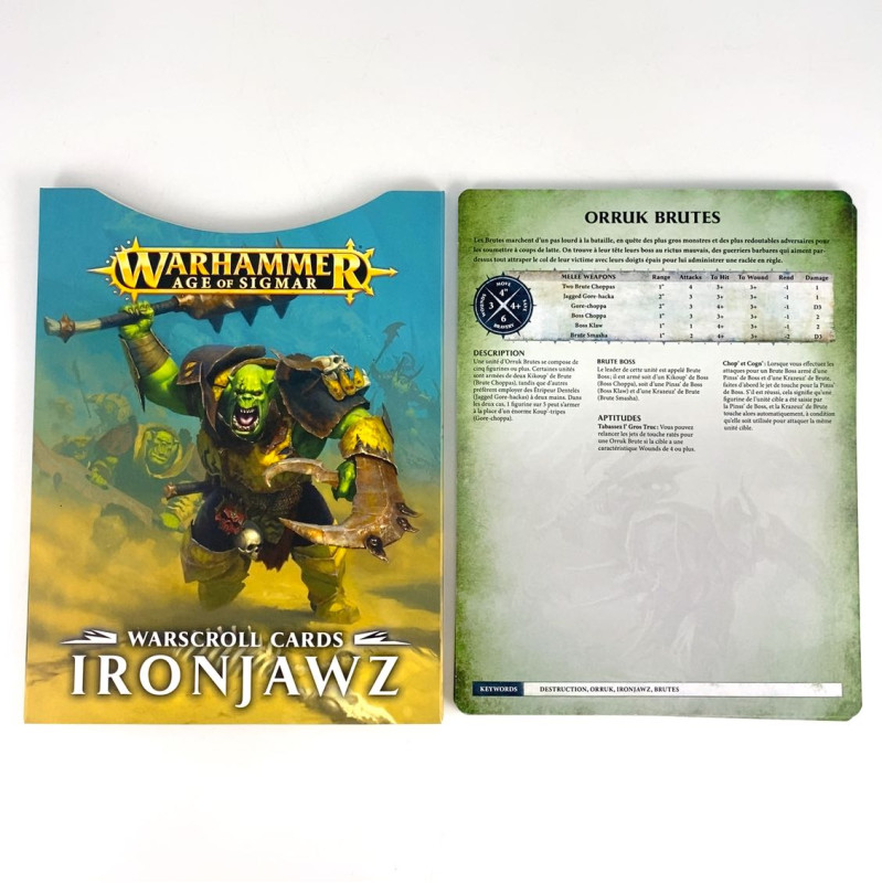 Warscroll cards FR