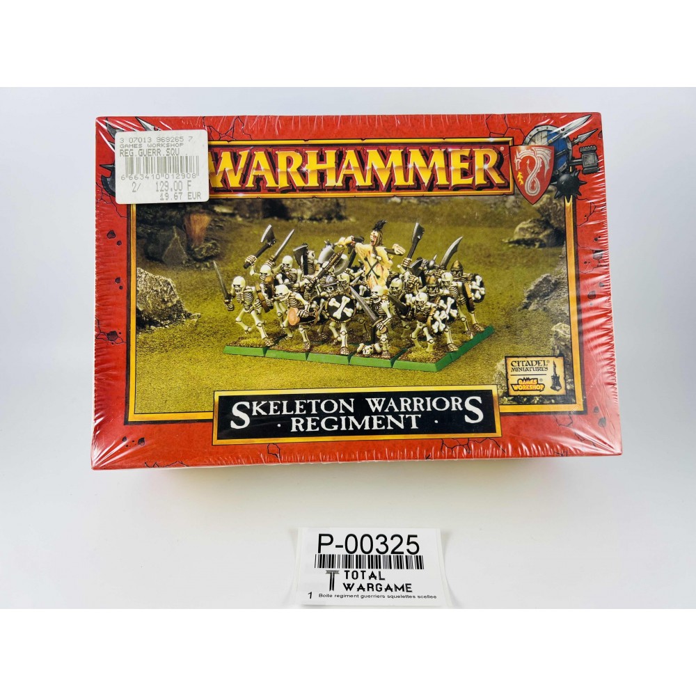 Boîte régiment guerriers squelettes scellée