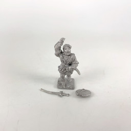 Warrior with sword and shield