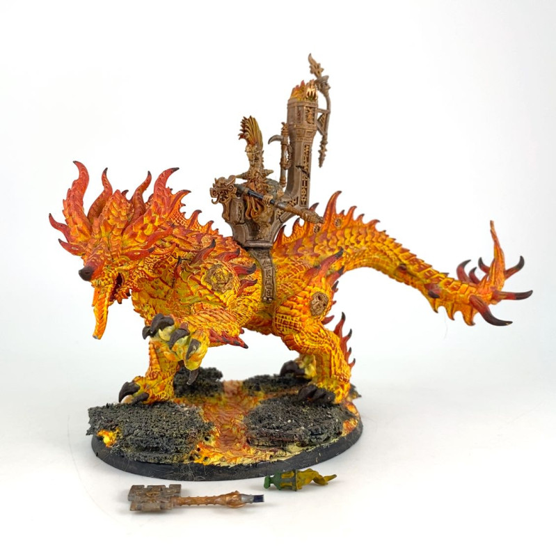 Auric runefather on Magmadroth