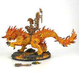 Auric runefather on Magmadroth