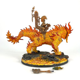 Auric runefather on Magmadroth