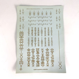 Necron Transfer Sheet