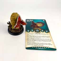 Wyrd Miniatures Explorer's society Sand worm