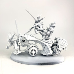 Rendmaster Herald of Khorne on Blood Throne