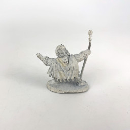 Historical figure with a sceptre