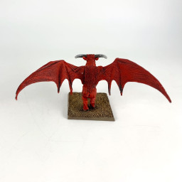 Chaos dwarf sorcerer on Lammasu