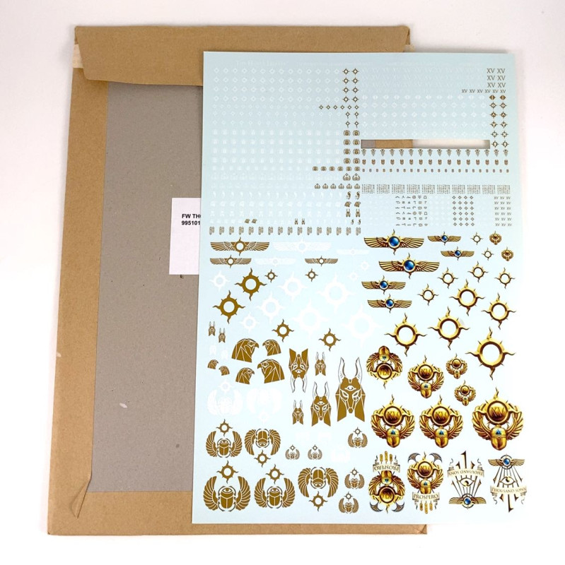 Thousand Sons Legion Transfer Sheet incomplet