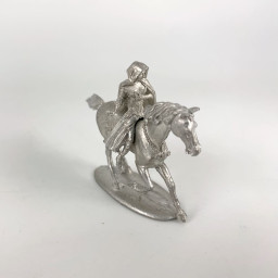 Maiden on horseback