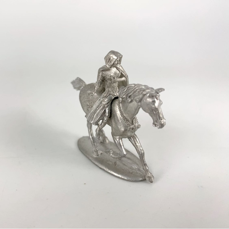 Maiden on horseback