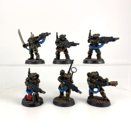 Cadian Kasrkin Veteran Squad