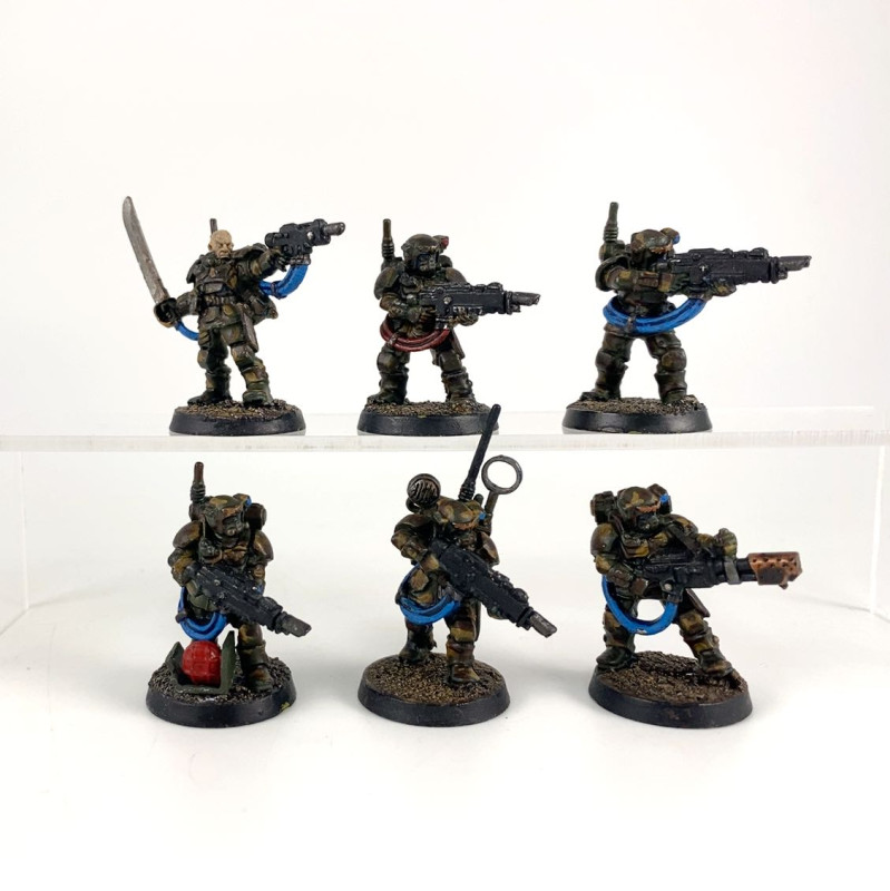 Cadian Kasrkin Veteran Squad