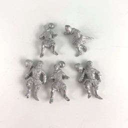 Medieval soldiers on the...