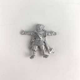 Viking warrior on the ground