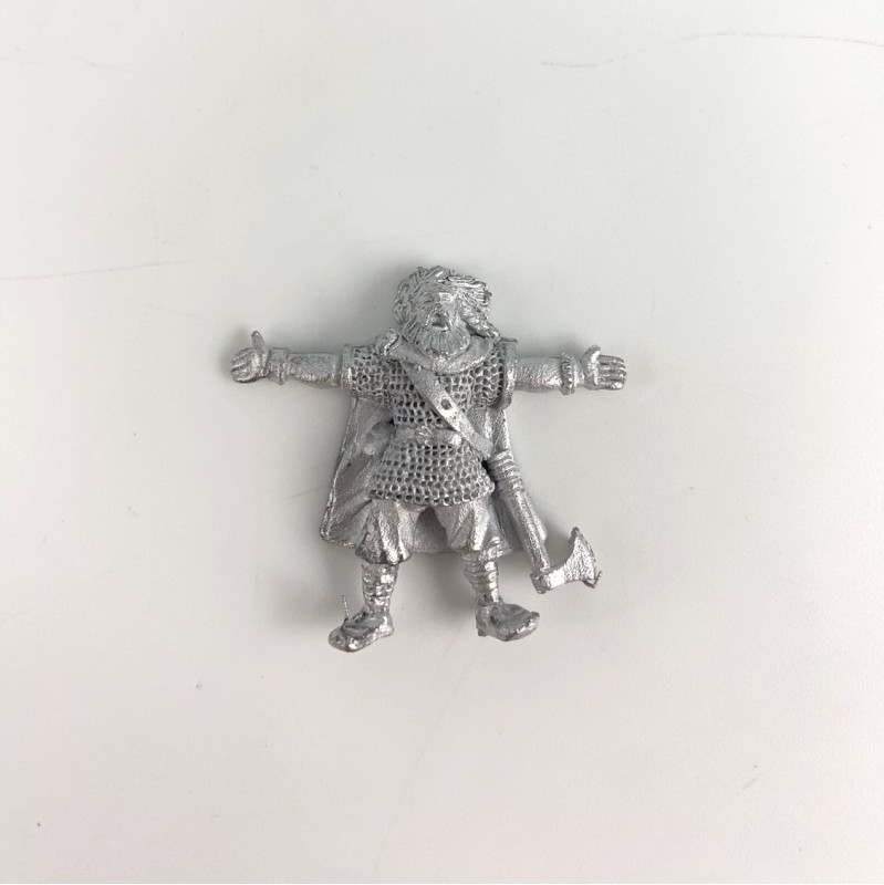 Viking warrior on the ground