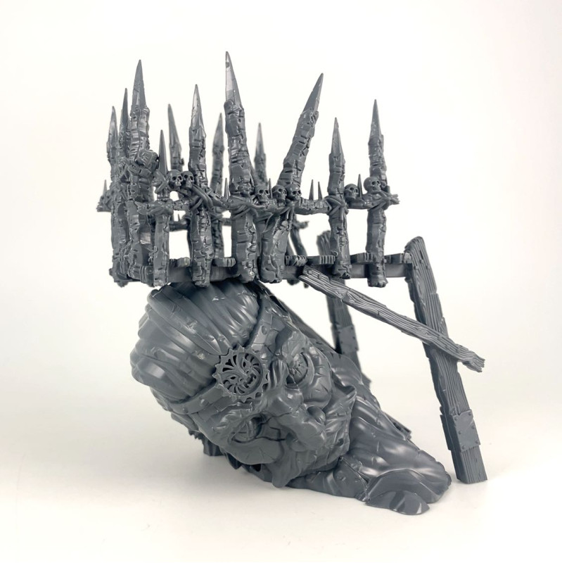 Fallen Sigmar Statue