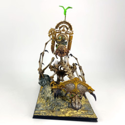 Roi des Tombes/Prêtre Liche sur Dragon d'Os Nécrolithe