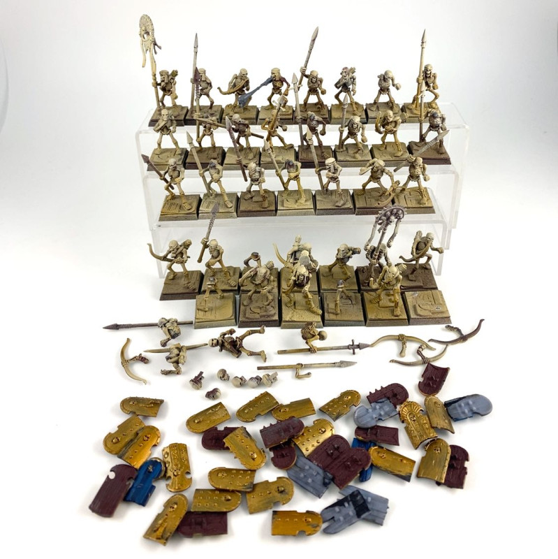 Guerriers/Archers Squelettes des Rois des Tombes incomplet