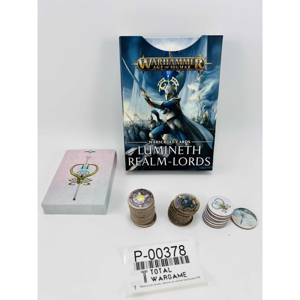 Warscroll cards, jetons et cartes tactiques FR
