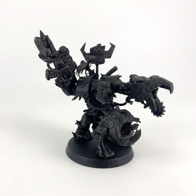 Boss de Guerre Ork avec squig d'Attak'