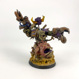 Ork warboss with attack squig