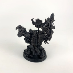 Ork warboss with attack squig