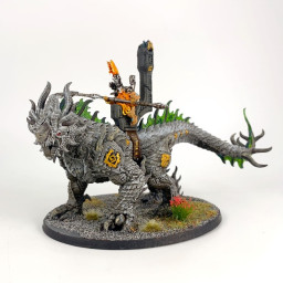 Auric runefather on Magmadroth