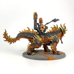 Auric runefather on Magmadroth