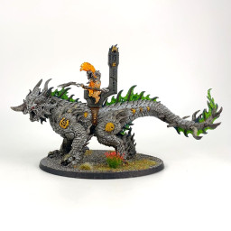 Auric runefather on Magmadroth