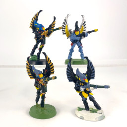 Swooping hawks