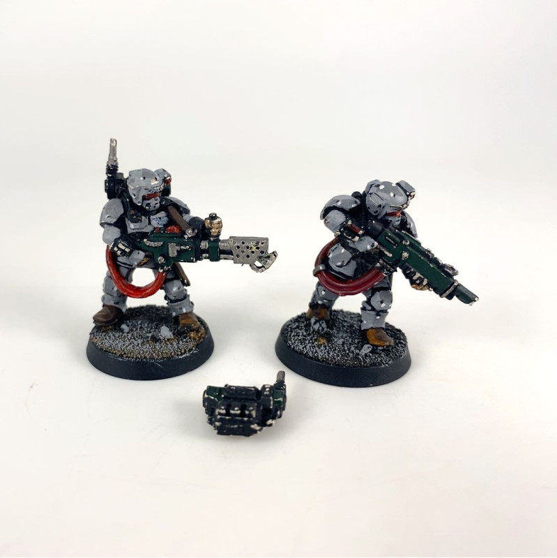 Cadian Kasrkin Veteran Squad