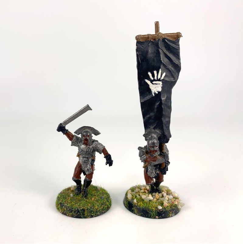 Fighting Uruk-hai Warrior Command Pack