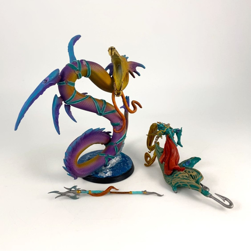 Guerriers des mers sur dragon marin
