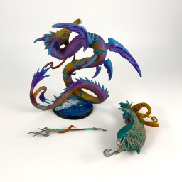 Warriors of the Seas on a Marine Dragon