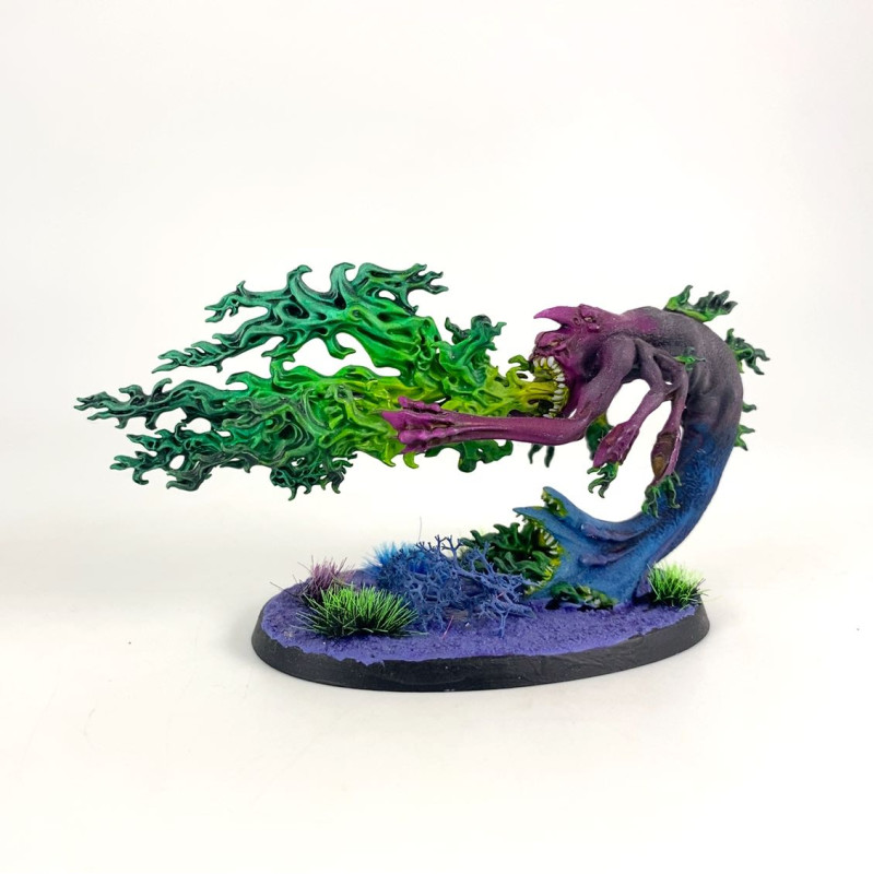 Exalted flamer of Tzeentch