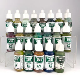 Lot de Peintures Panzer Aces