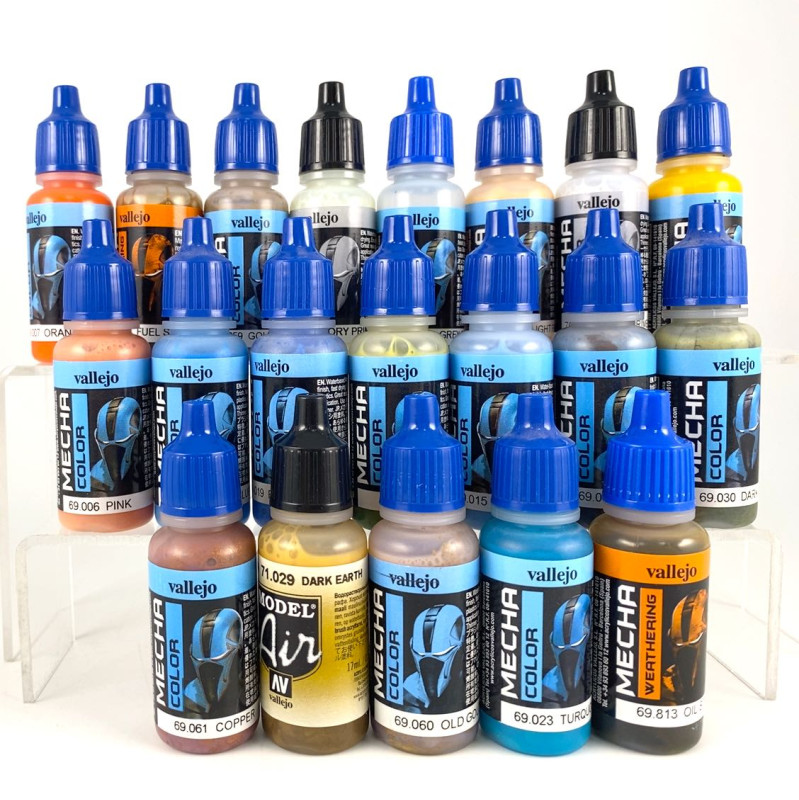Lot de Peintures Mecha Color