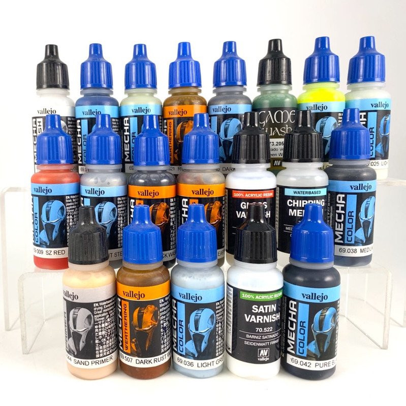 Lot de Peintures Mecha Color